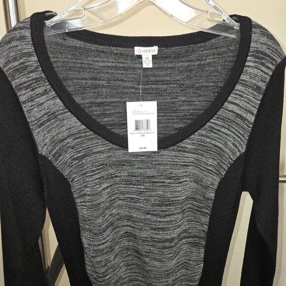 Guess Sweater Dress Sz Lg - Picture 2 of 5